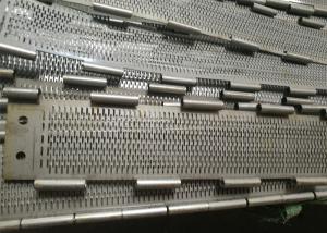 China Steel Hinge Transport Plate Conveyor Belt Durable Resistant To Heat And Corrosion factory