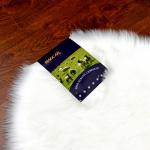 Shaggy Shearling Sheepskin Throw Blanket Fur Carpet Rug
