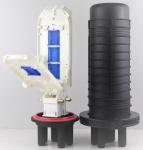 IP68 2 Trays Fiber Optic Splitter Closure Outdoor FTTH Box Wall Mounted