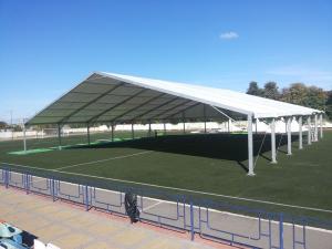 China White 600 People Clear Canopy Tent For Ice Rink Ice Hockey Football factory