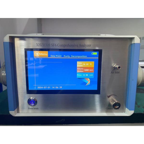 China Substation Gis Sf6 Humidity Purity Decomposition Analyzer with Customization factory