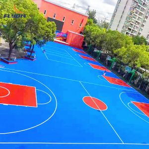 China 20kg/Drum Modular Polyurethane PU Sports Flooring factory
