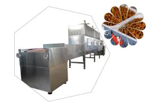 China PLC System Pet Food Microwave Drying Machine factory
