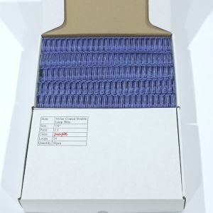 Pink Notebook Double Wire O Binding A4 Paper 23 Loops Electroplated