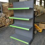 Factory customization single sided supermarket shelves