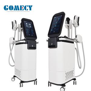 China Non Invasive Aesthetics 4 Handles Ems Device Build Muscle Burn Fat Body Slimming factory