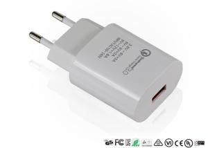 China Qualcomm 3.0 Quick Charge Adapter Single USB Adapter For Mobile Phone factory