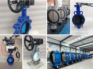 China china factory wholesale wafer butterfly valve with handle operated factory