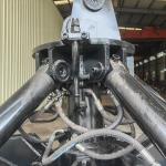 Hydraulic Electric Mechanical Orange Peel Grab 360 Degree Rotation For Garbage