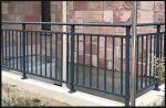 Heavy Duty Zinc Steel Building Safety Railing With Hot Dipped Galvanized Steel