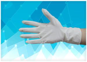 China Tear Resistance Disposable Medical Gloves , Medical Latex Gloves With CE Approval factory