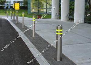 China High VIS Fixed Post 304 Stainless Steel Anti Rust For Vehicle Access Control factory