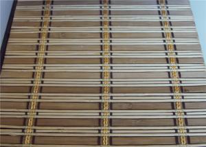 China Multi Color Bamboo Window Shades Environmental Friendly Moth Proof factory