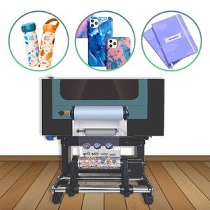 China Multifunction Phone Case UV Printer Bottle LED UV Printer DTF Printing Machine factory