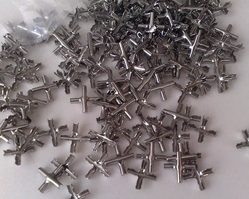 End Cover Aluminium Part Window Invisible Grille For Nylon Steel Wire Rope Surface