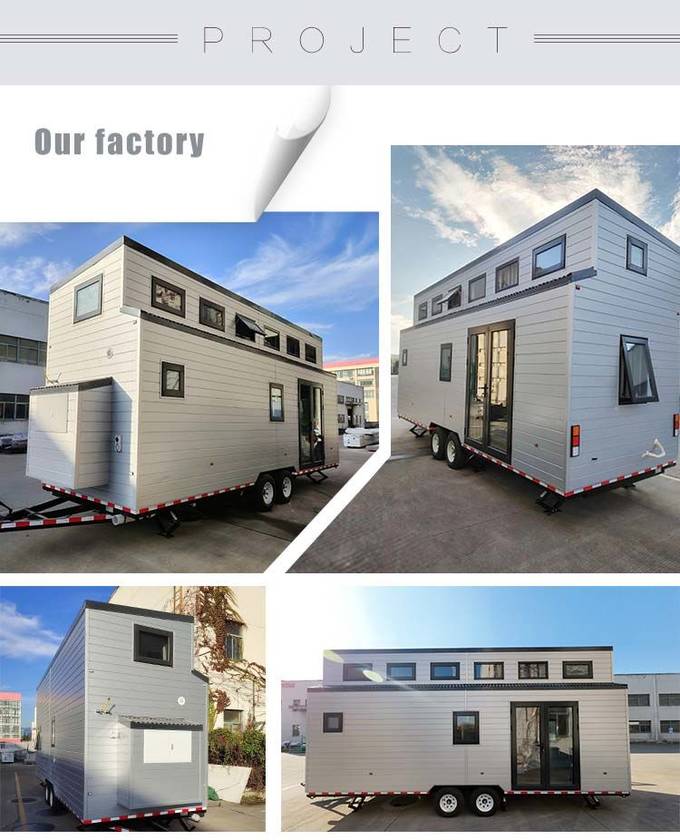 AS/NZS Standard Light Steel Prefab Tiny House On Wheels For Comfortable And Adventurous Travel