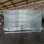 6x6 Reinforcing Welded Wire Mesh Panels for Dog Cage Silver and Corrosion