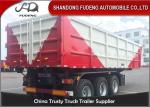 50 Tons Square Shape Semi Dump Truck Customized Transport Heavy Stone