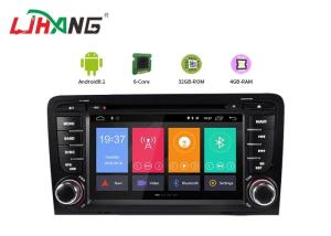 China 4+32G Audi Android Car Dvd Player Built - In GPS With BT GPS DVR Mirror Link factory