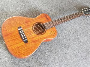 China 34&quot; traveling acoustic guitar,Factory Sapele-wood top and back Mini acoustic Guitar factory