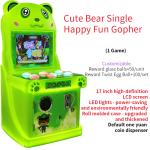 Money coins Pusher Game Happy Mole Tapping Game