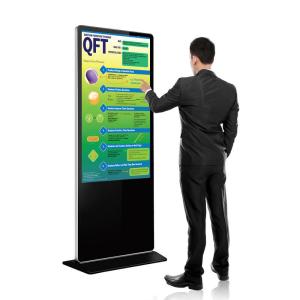 China Vertical Touch Screen LCD Advertising Display , 75 Inch Indoor Digital Signage Screen factory