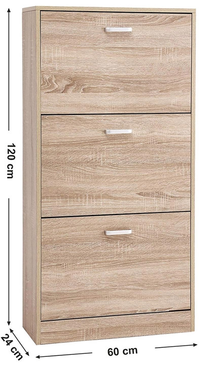 For European large shoes mirrored wooden shoe cabinet QH01901