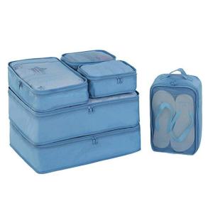 China Multi Sizes Travel Luggage Travel Organizer Bag Sets With Shoe Bag factory