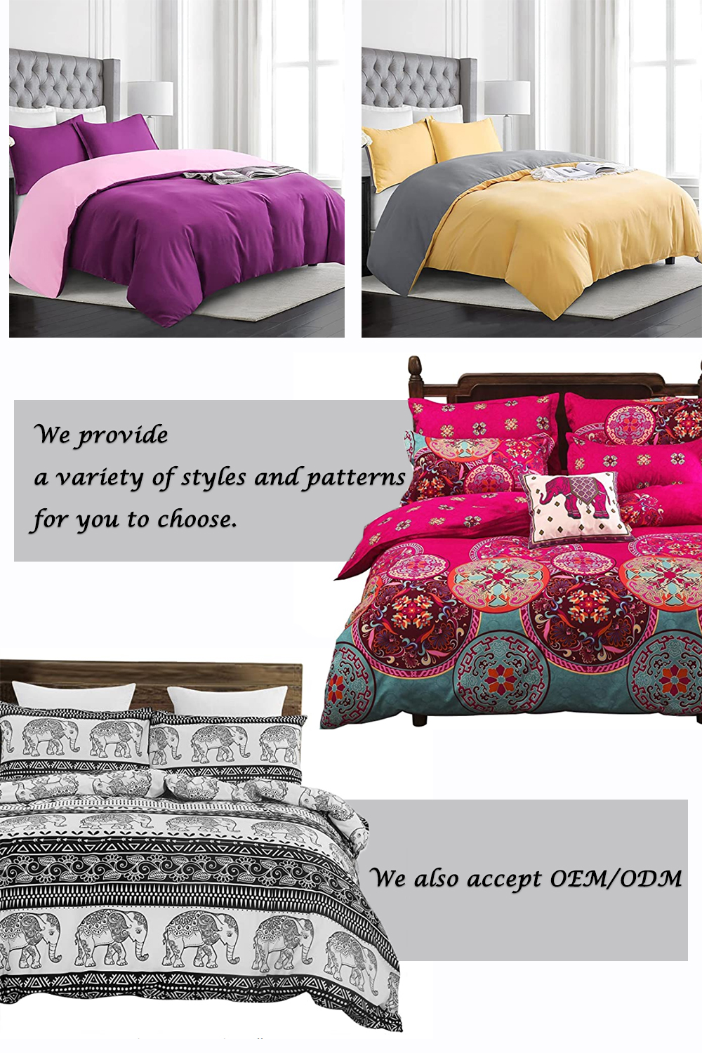 100% Polyester Patchwork Quilt Set 3-Piece Bedding Set with Comforter and Sheet Sets