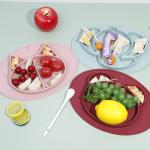 OEM Rice Bowl Gift Feeding Silicone Children Baby Tableware Set