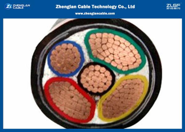 0.6/1kV Fire Resistant Power Cables With PVC Jacket XLPE Insulated / (NYBY/N2XBY