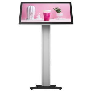 China Slim Indoor Floor Standing 3288 CPU Digital Signage Touch Screen factory