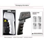 Kaemeasu Color Display High Heat Infrared Thermometer With Laser Targeting