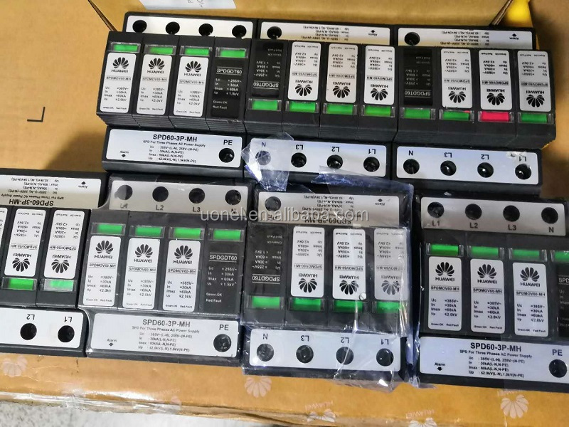 Huawei SPD60-2P-MH SPDMOV60 SPDGDT60 SPD60-1P-MH SPD60-3P-MH SPD220-40-MH TUV CE AC 60ka 3 phase SPD surge protector