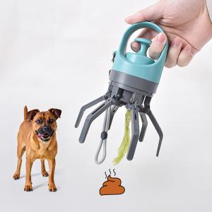 China OEM ODM Dog Pooper Scooper Sustainable Plastic Blue Dog Poop Cleaner factory