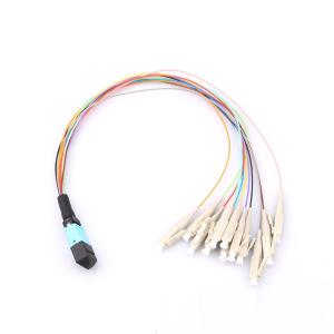 China Single Mode Multimode Mpo Fanout Cable For Telecommunication factory