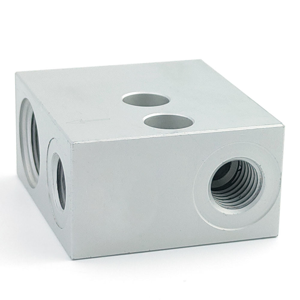 Ningbo Supplier Customized CNC Milling Hydraulic Manifold Valve Blocks