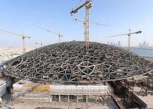 China Bespoke Galvanised Heavy Steel Fabrication Grid Structure Large Venue Roof Seismic factory