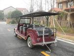 Chinese Red Electric Ancient Car 5KW AC Motor Classic Sightseeing Vehicle