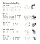 Stainless steel elbow/stainless steel elbow that used for building hardware