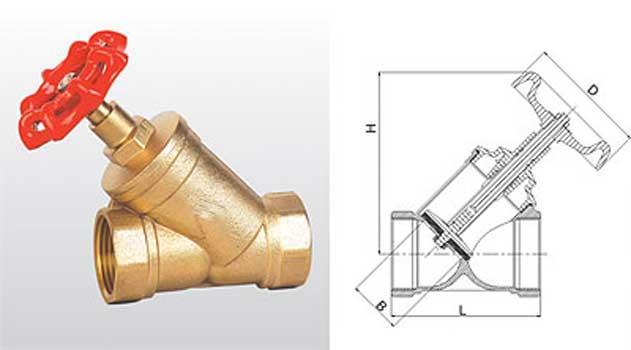 Copper Alloy Water Globe Valve 1/2" 250 LBS WP 300 LBS TEST FNPT 0