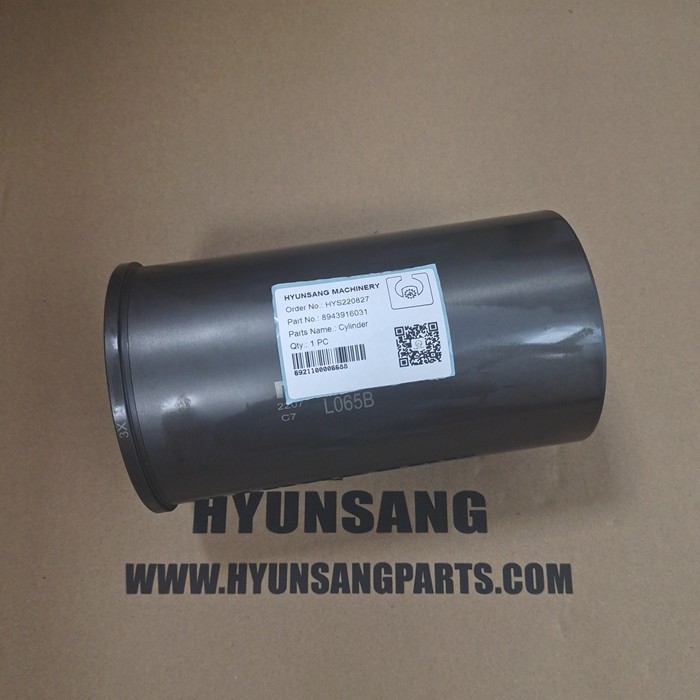 Diesel Parts High Quality Cylinder Liner 8943916031 For Engine 6HK1