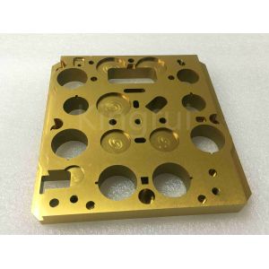 Precision Cnc Machining Lathe Machine Part With Tin Coating