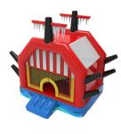 Small Pirate Ship Inflatable Bouncy Castle For Childrens