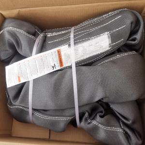 China Jacket Twill Weave Polyester Round Sling Black Heavy Duty Vertical 90000 LBS factory