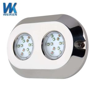 China Surface Mount 316L 120W Underwater LED Boat Lights factory