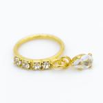 Indian Nose Rings Dangling Nose Piercing Jewelry Round Water Drop Shaped