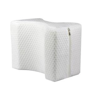 China Pregnant Women Memory Foam Knee Pillow Eco Friendly Orthopaedic Leg Pillow factory