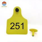 960MHz Alien Higgs 3 RFID Cow Ear Tags Laser Printing Serial Number