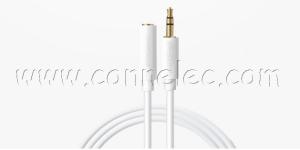 China Brand new and original Pisen 3.5mm stereo audio extension cable, 1.5m, Pisen output cable factory
